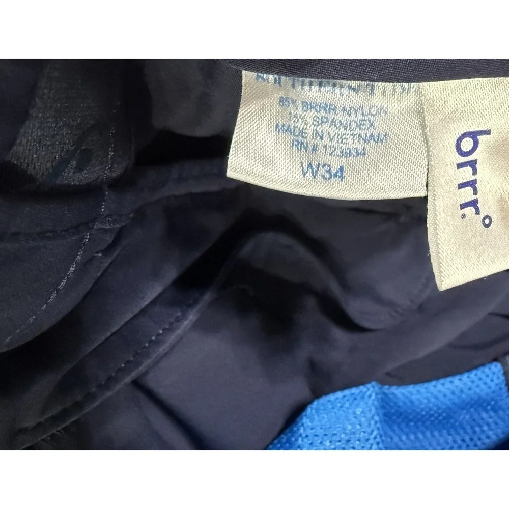 Southern Tide Brrr Shorts Men's Size 34 Blue Performance Golf stretch
